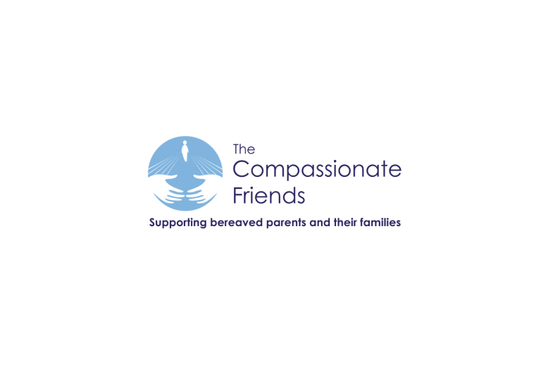 The Compationate Friends logo. Supporting bereved parents and their families.