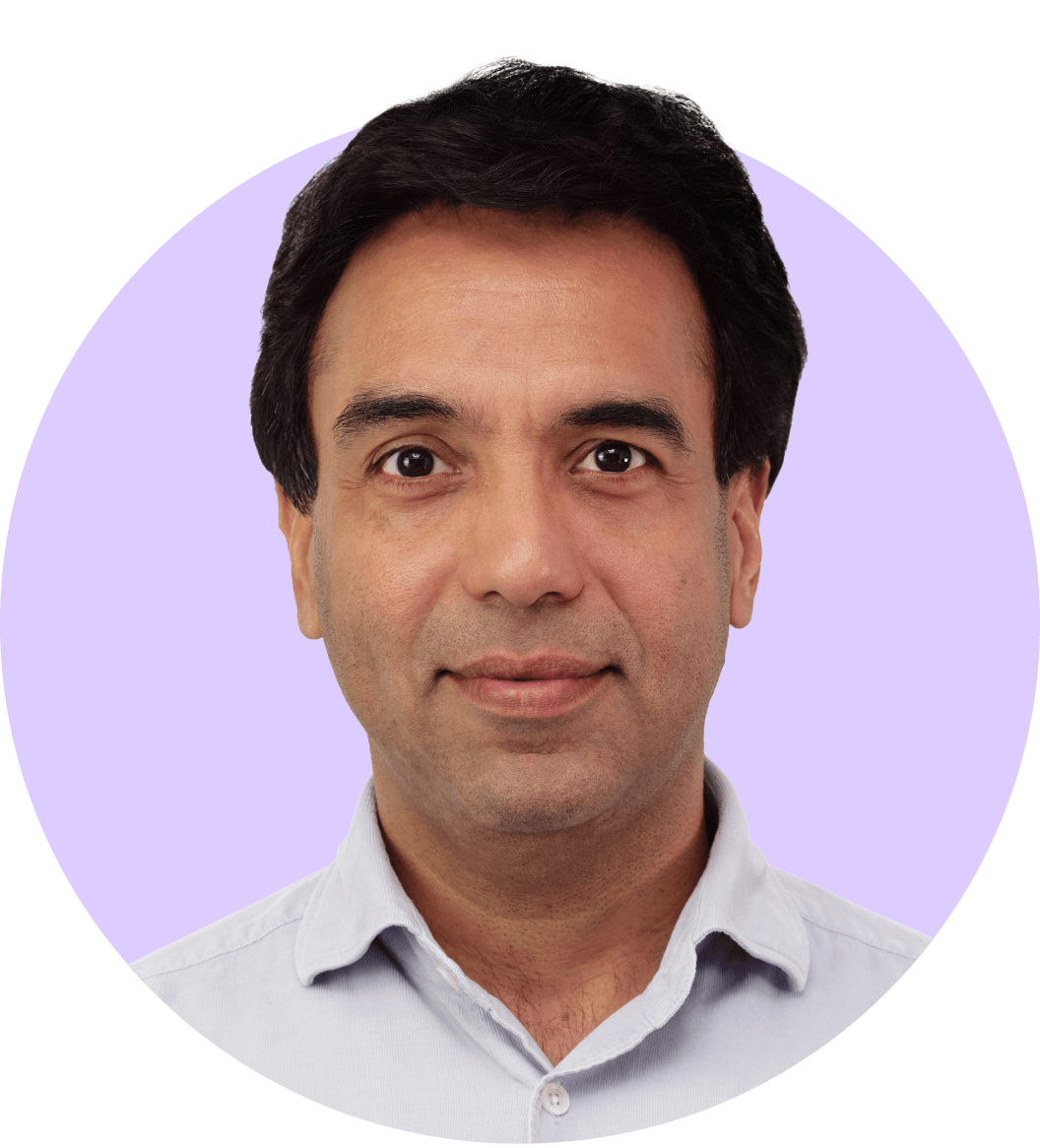 Headshot of Group Chief Executive Officer Raman Bhatia