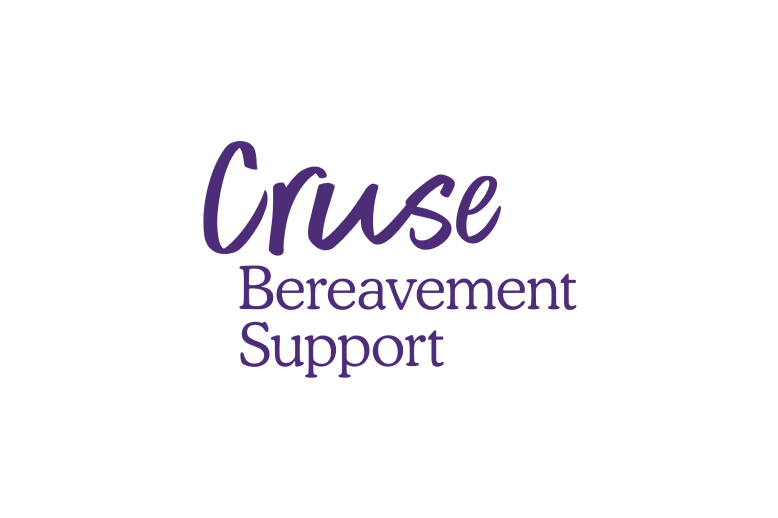 Cruse logo. Bereavement support