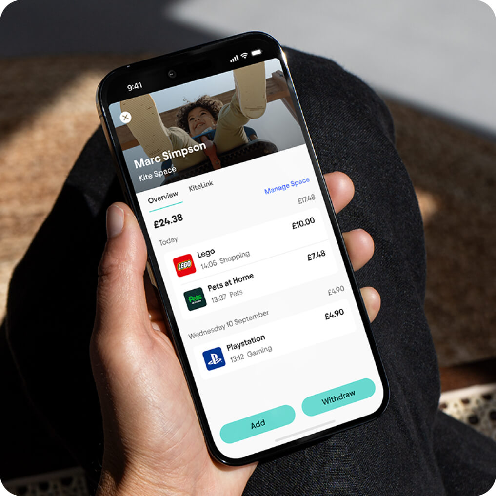 An example of a Kite space