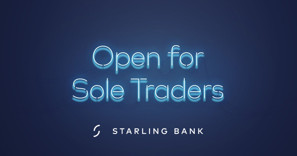 sole traders in neon light