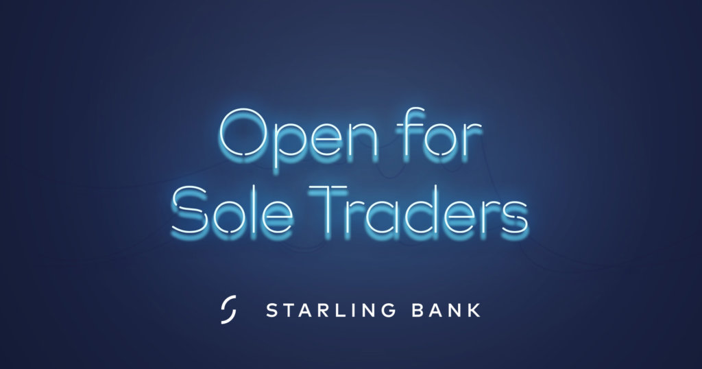 sole traders in neon light