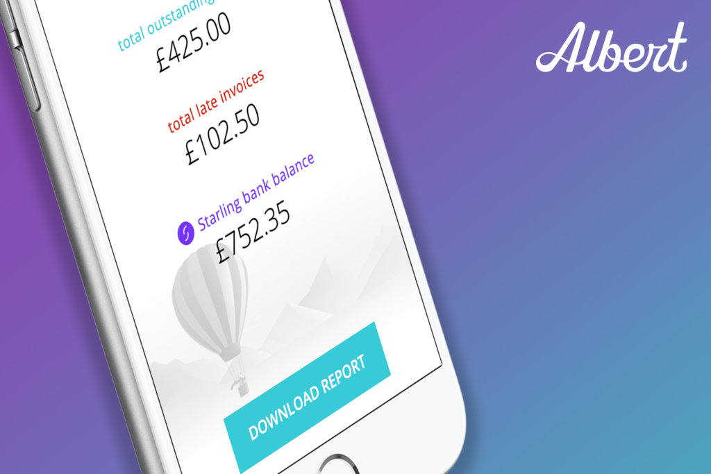 Starling Bank announces partnership with mobile invoice and expense platform Albert