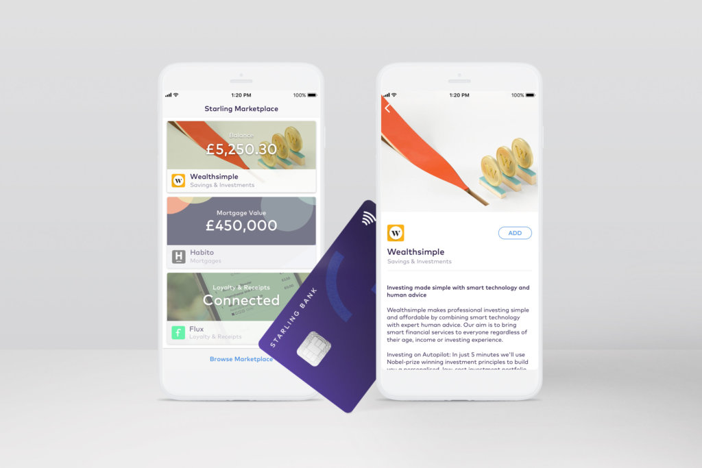 Wealthsimple and Habito go live in Starling Bank’s in-app marketplace