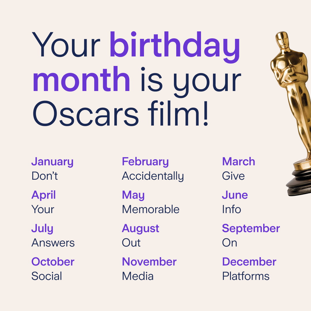 Birthday month anti-fraud poster used on social media