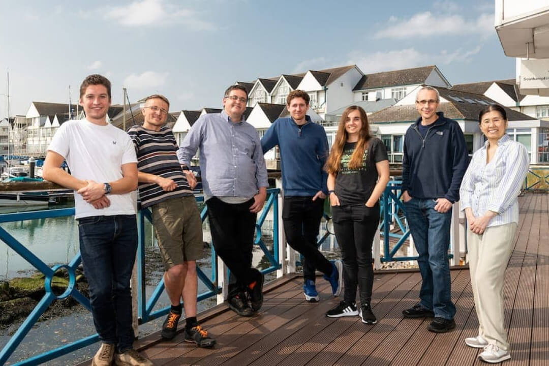 Starling engineers standing at Southampton Port