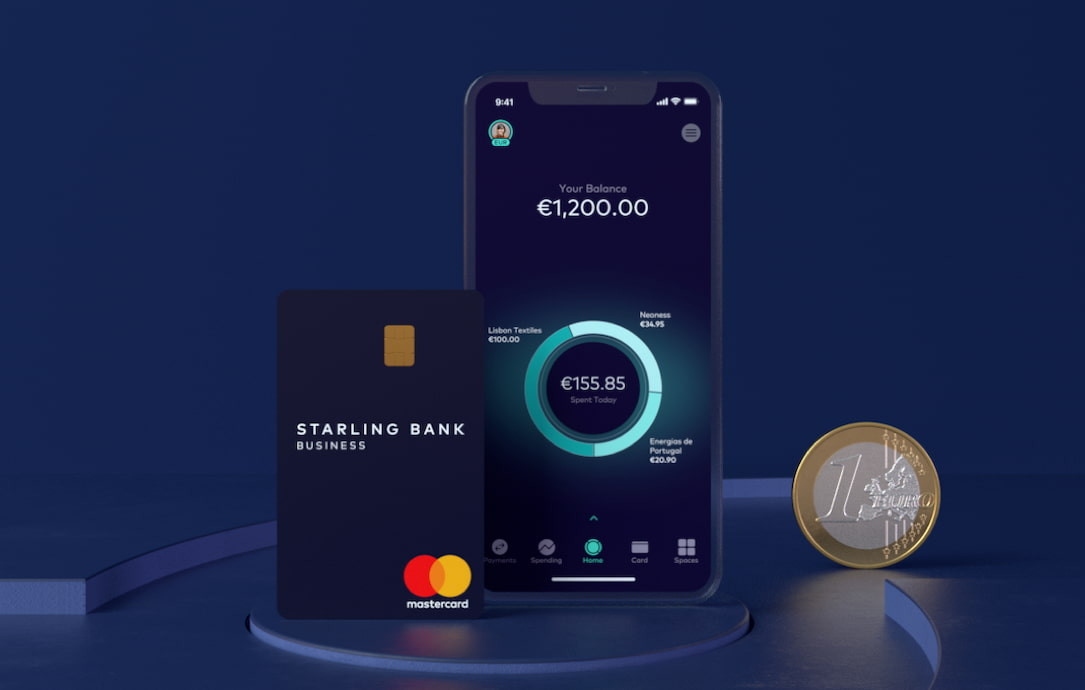 Starling Bank launches euro debit card so business and personal customers can spend in two currencies with one card