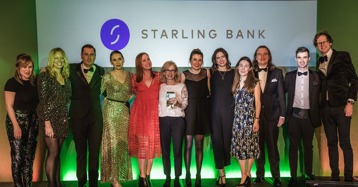 The team at the British Bank Awards