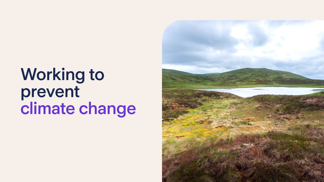Working to prevent climate change