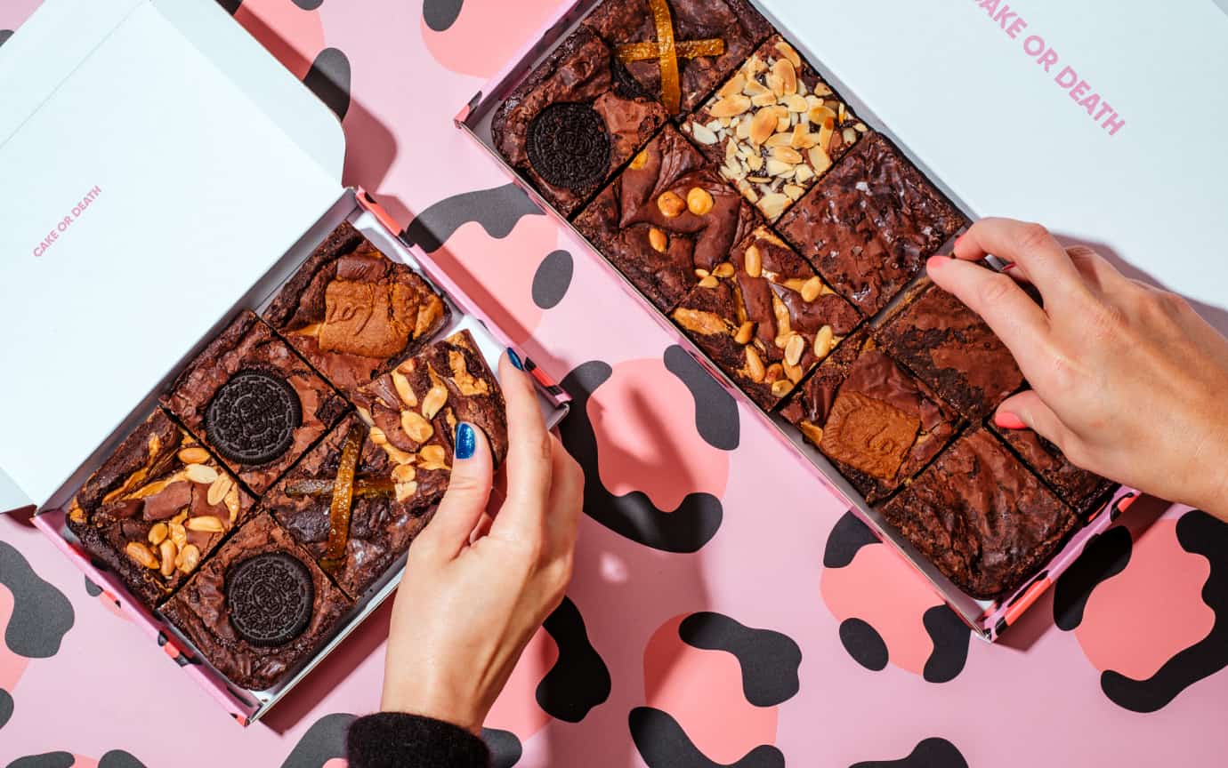 Each month there’s a limited edition brownie flavour