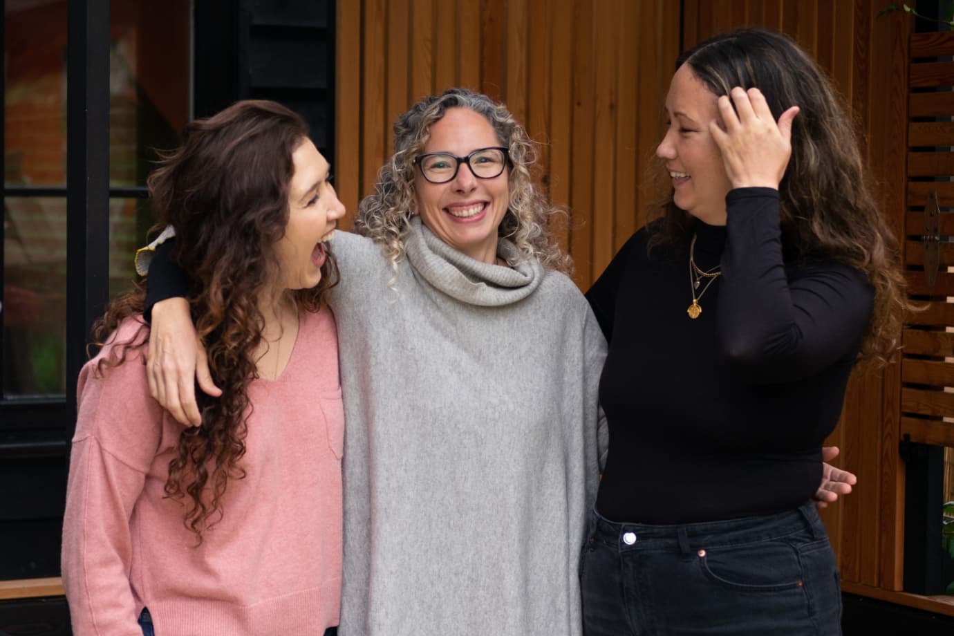 Aisling Connaughton, Mica Janiv and Jenn McGarrigle, co-founders of Cyd Connects