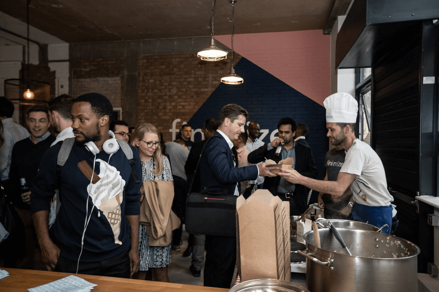 Group of people networking