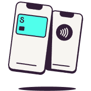 Tap to Pay phone and card illustration
