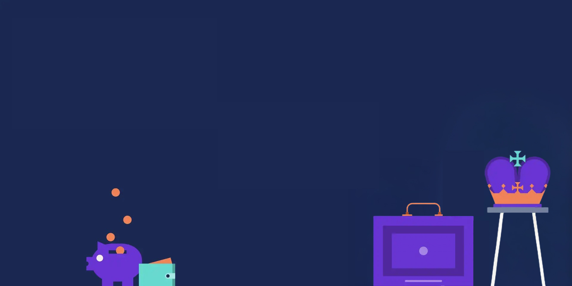image showing purple background colour