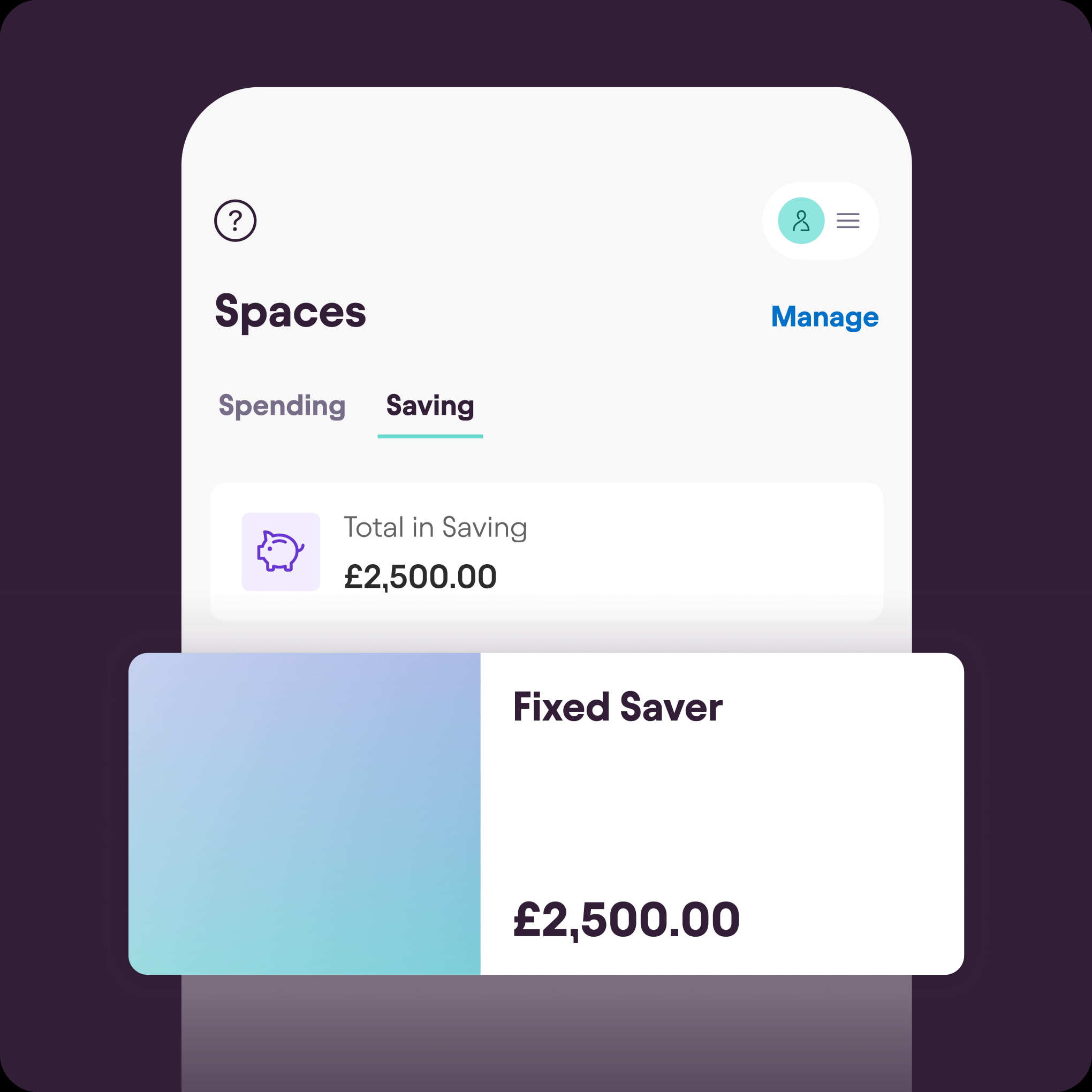 Image of Fixed Saver spaces on mobile