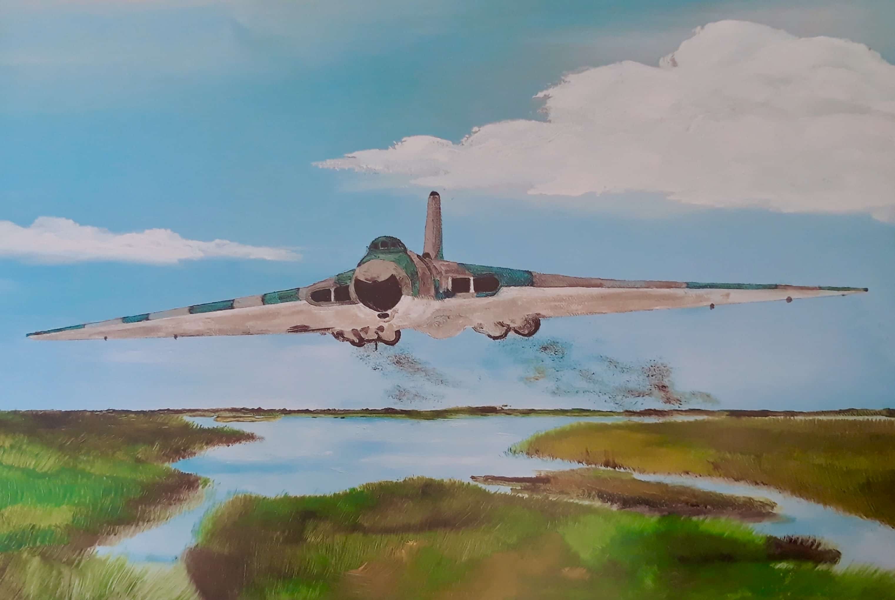 Painting by John Huggins