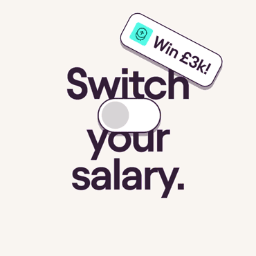 A toggle switching an account to Starling