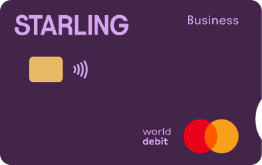 An image of a Starling BCA bank card