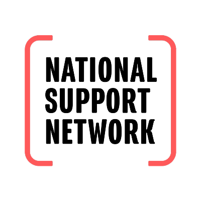 Logo showing 'National support network'