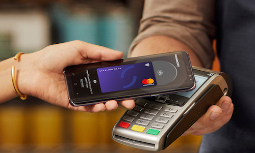 Samsung pay with starling card and terminal