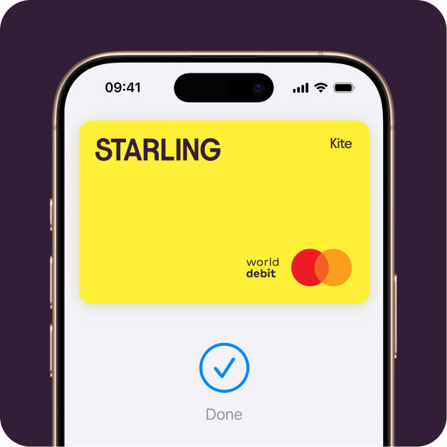 A Kite card in a mobile wallet