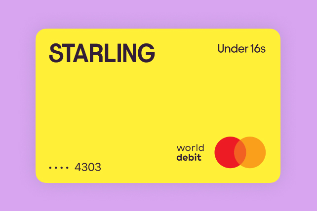 Starling Under 16s card