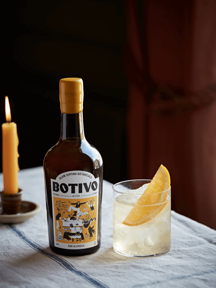 Bottle of Botivo drink