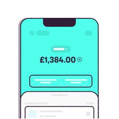 Illustration of the Starling app screen