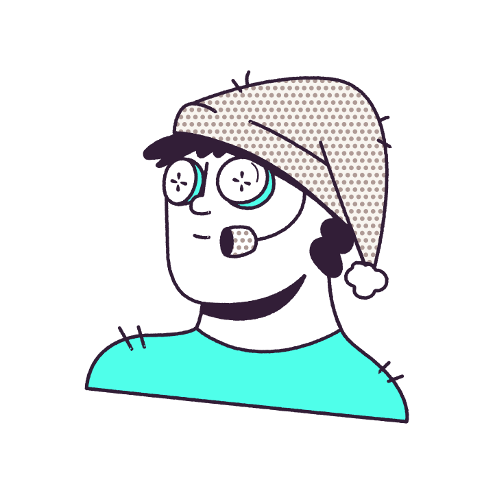 An illustration of a customer service agent