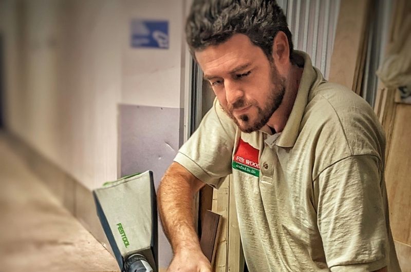 Alin Cristescu, founder of Fin Wood
