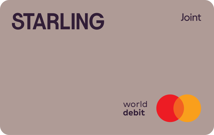 Joint current account card