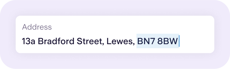 Kite card address