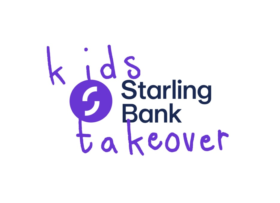 Kids takeover spelt out in kids handwriting