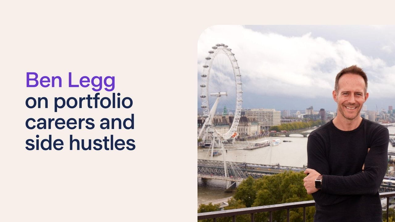 Ben Legg: Portfolio careers, side hustles and start-ups header image