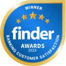 Finder Customer Satisfaction award badge