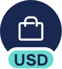 Business usd icon