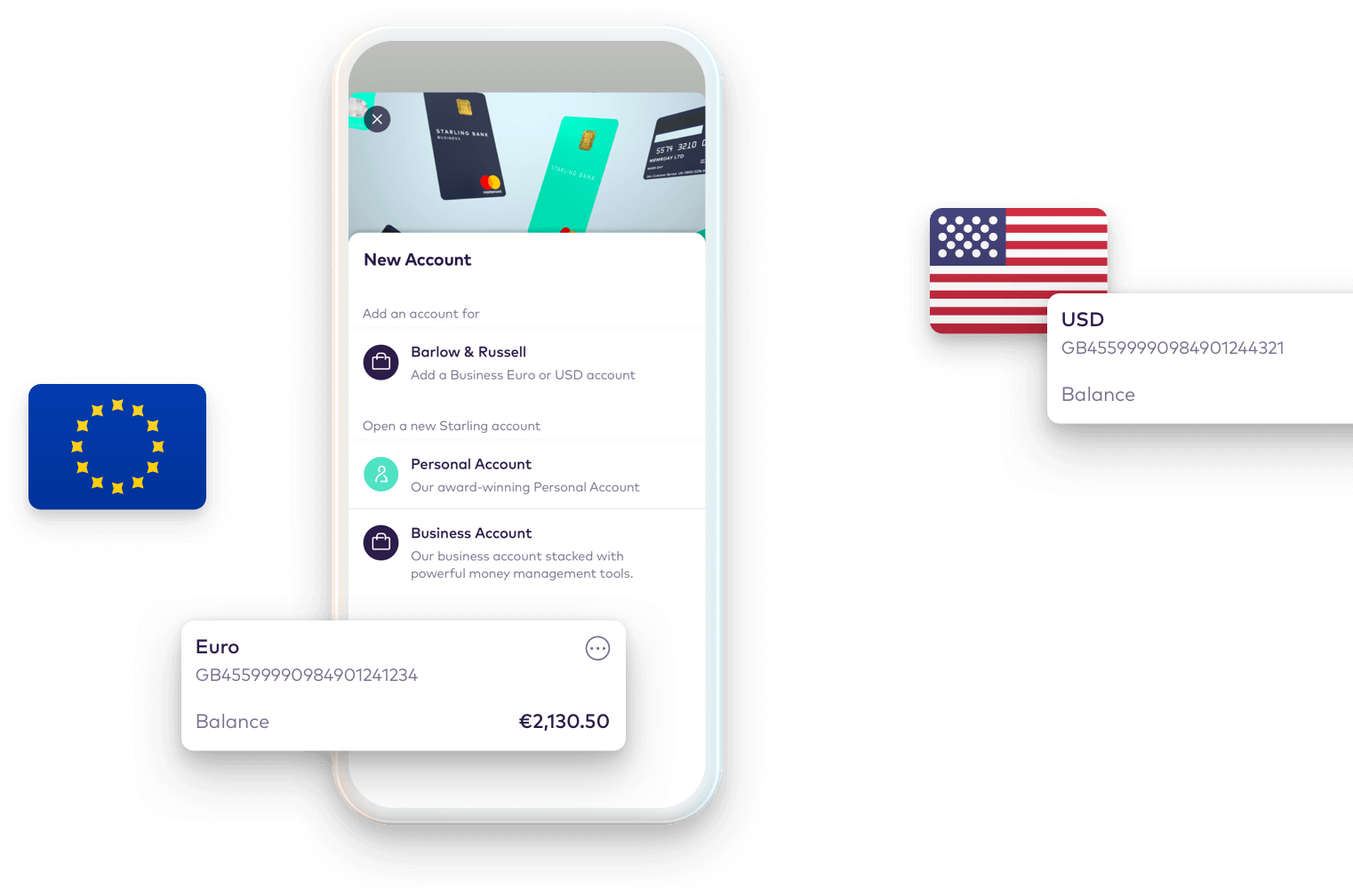 Starling multi-currency accounts