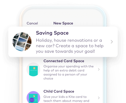 Step 1 - tap on Saving Space