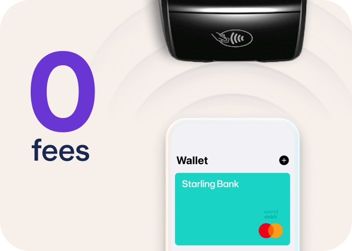 Starling 0 fees international transaction