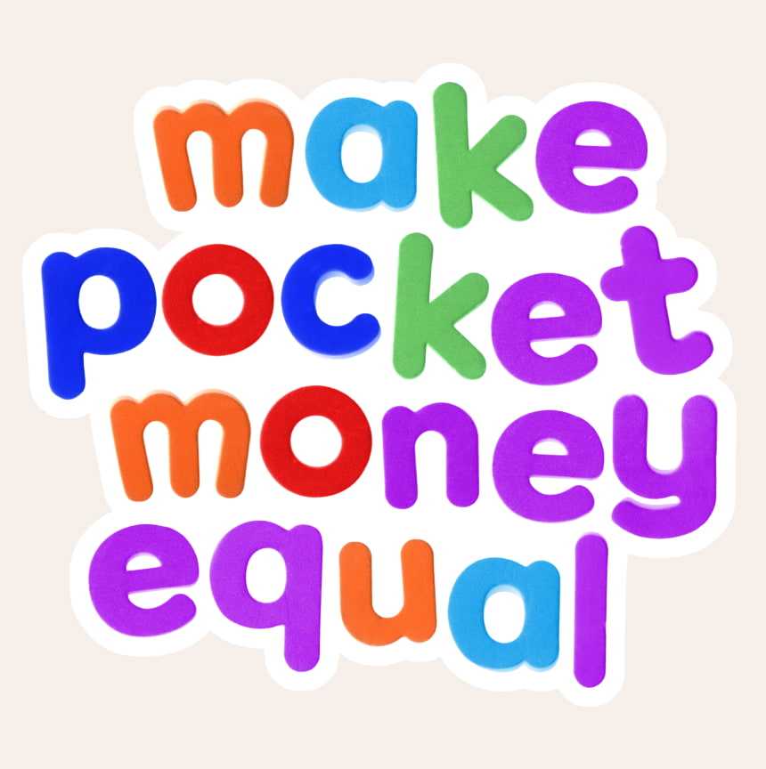 Make Pocket Money Equal stickers