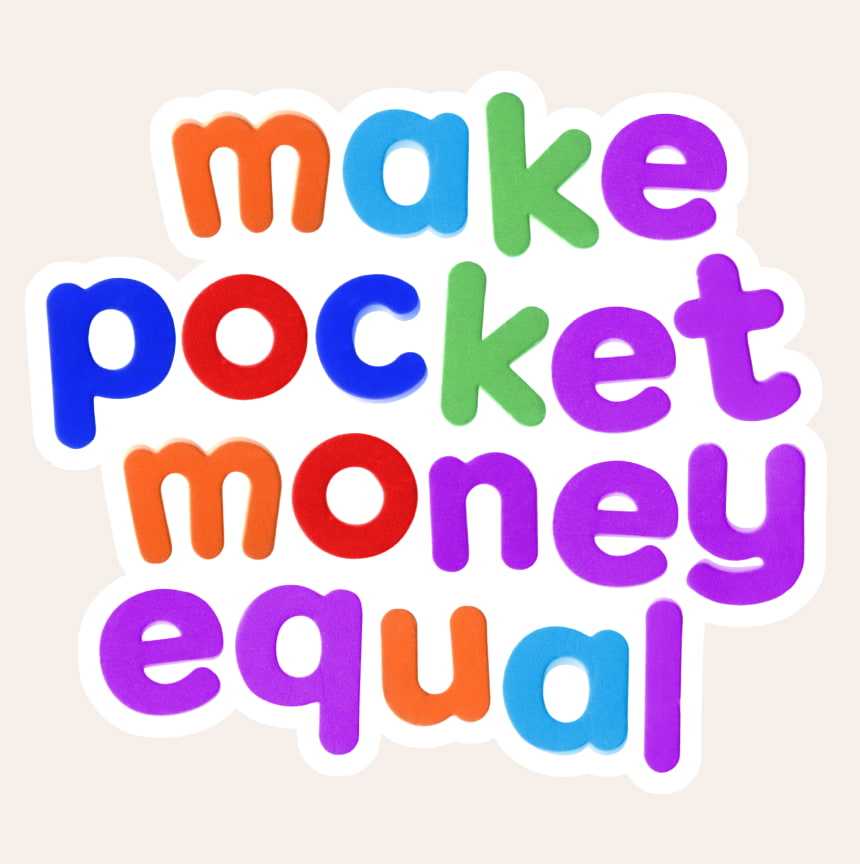 Make Pocket Money Equal stickers