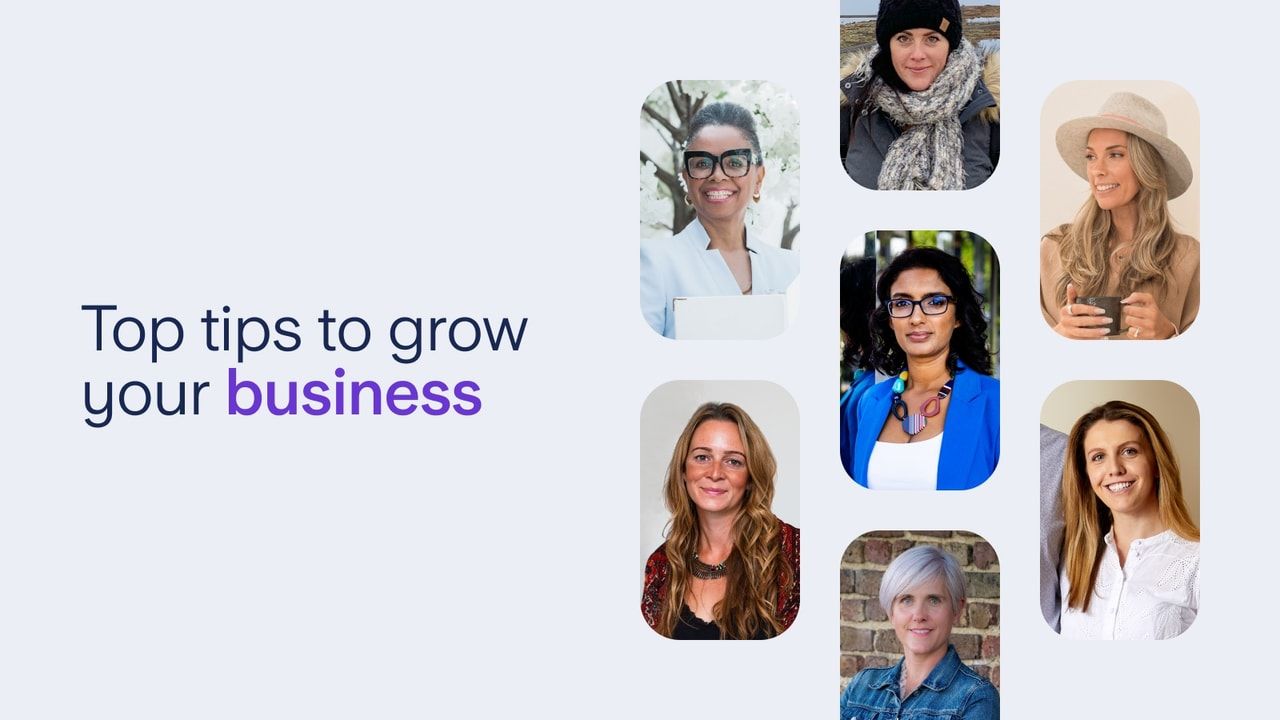 Seven women share tips for business success header image