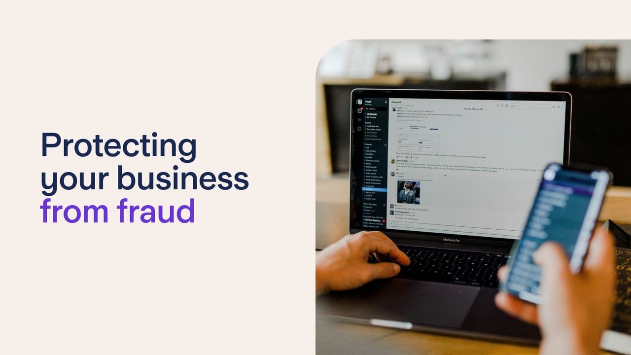 Protecting your business from fraud header image